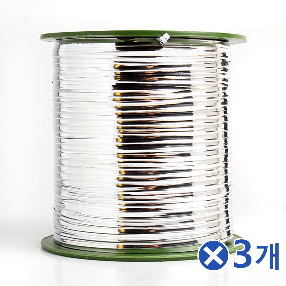 대용량 포장용 롤빵끈 230m-색상랜덤x3개 소포장지끈