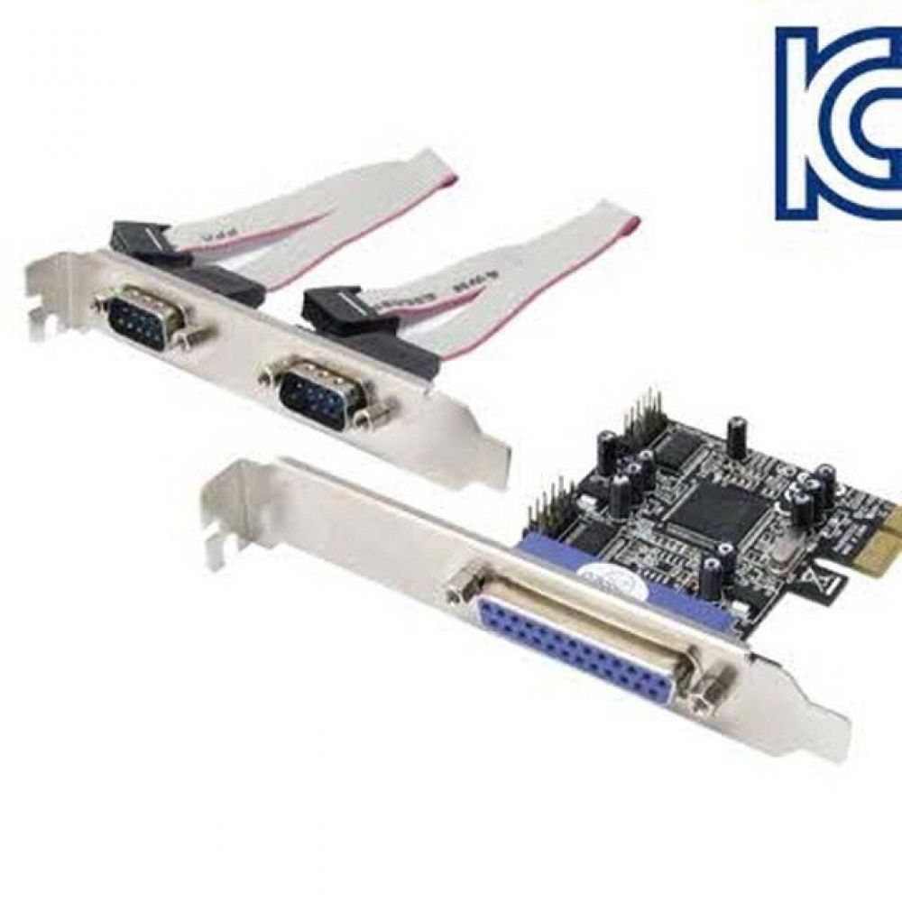 NETmate 시리얼/패러럴 PCI Express COMBO 카드 New (MOS)(슬림PC겸용)
