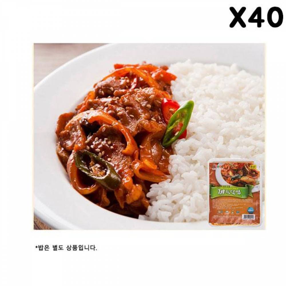 FK 더빱 제육 덮밥소스 220gX40