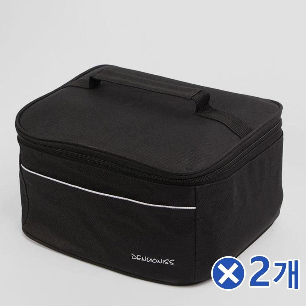 깔끔한 등산용 보온보냉 아이스백 7.5L 블랙x2개 여름