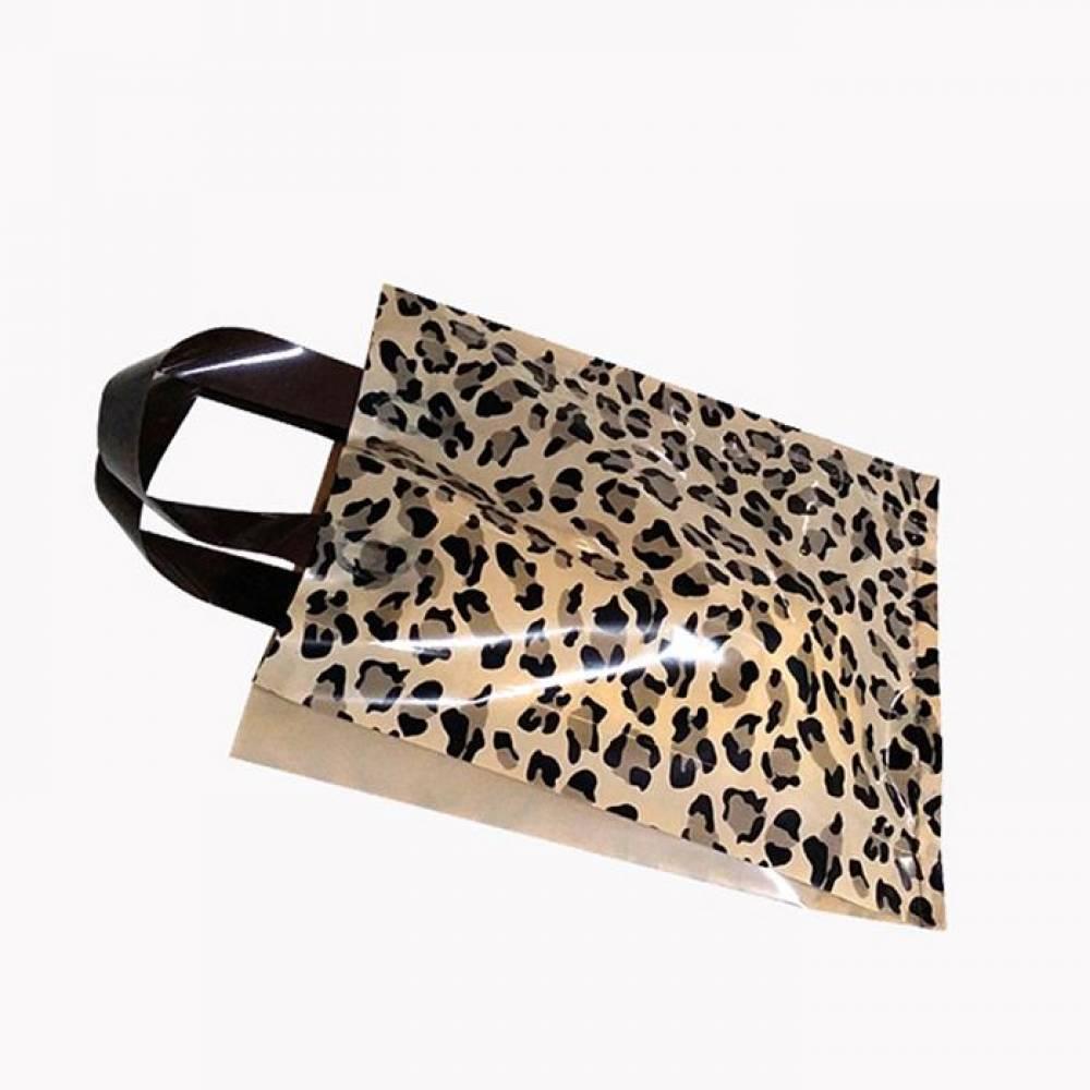 질긴 손잡이 팬시봉투 호피 30cmX38cm 폭8cm 150P