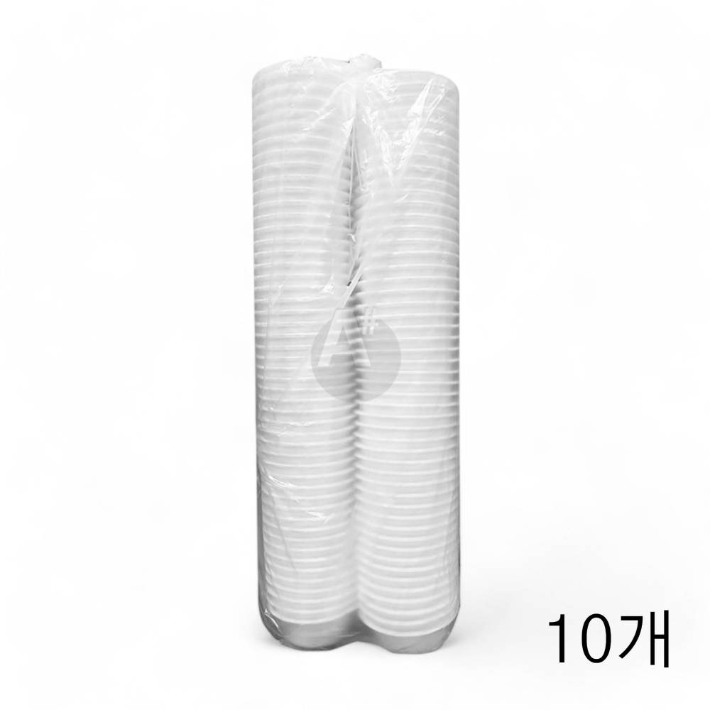 태화 일회용 죽용기 12cm 100입 X 10개 죽그릇 원형 포장용기 식당 배달용기
