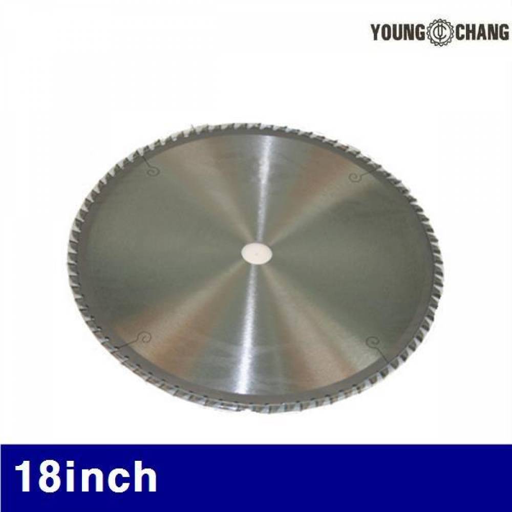영창 3920273 목재용 원형팁쇼 18Inch 455x120Tx25.4mm 120 (1EA)