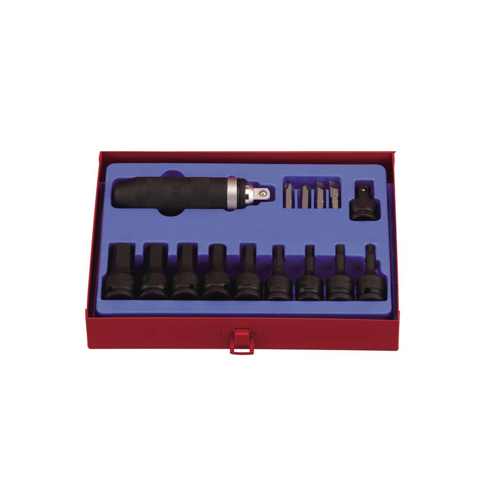 지니어스 임팩트드라이버 비트세트 TH-415H / 1/2SQ x 15개