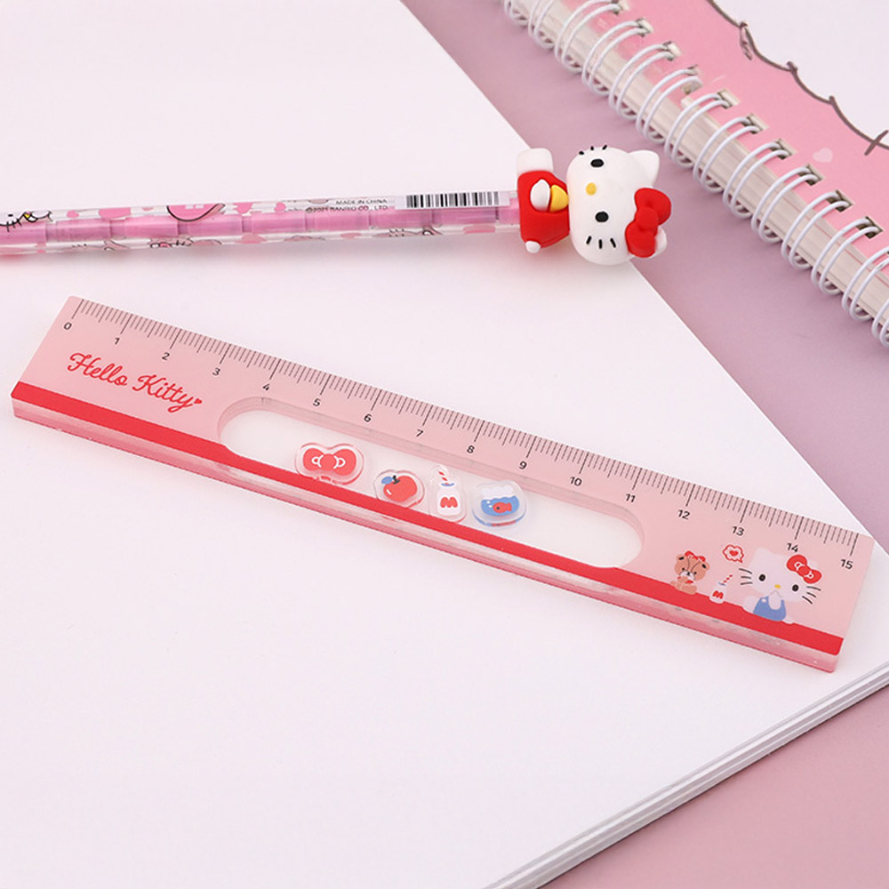 산리오 쉐이커 15cm 자-헬로키티-40EA