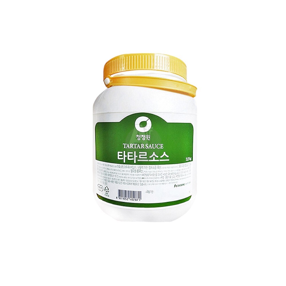 청정원 타타르 소스 3.2Kg 타르타르 X 4개