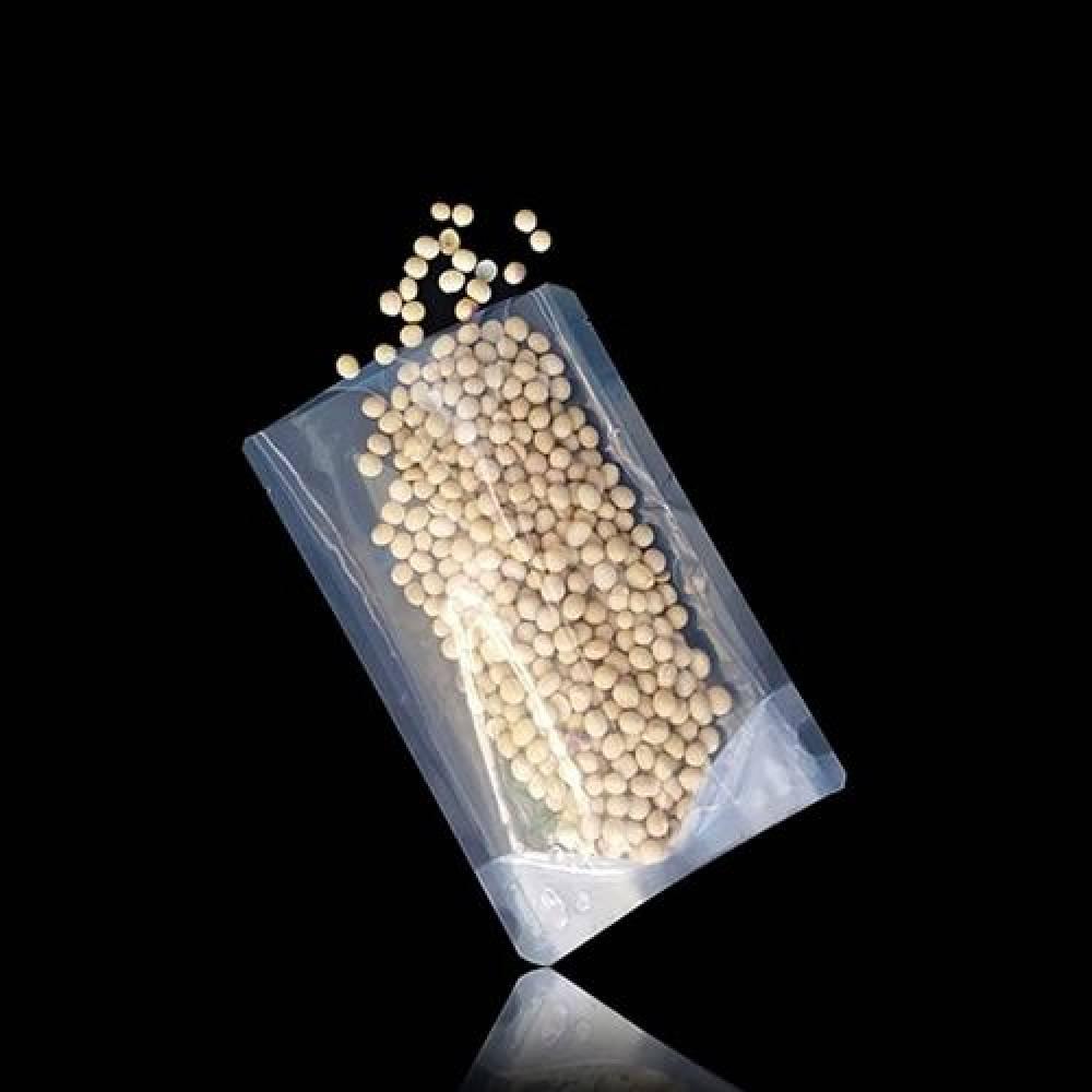 PET 무지 투명 스텐드형 봉투 10X17cm 밑지3cm 300매