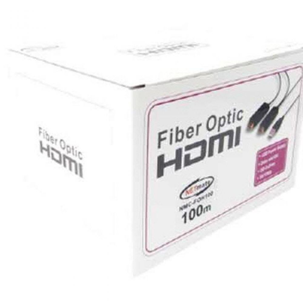 NETMate 광 HDMI 케이블 100M