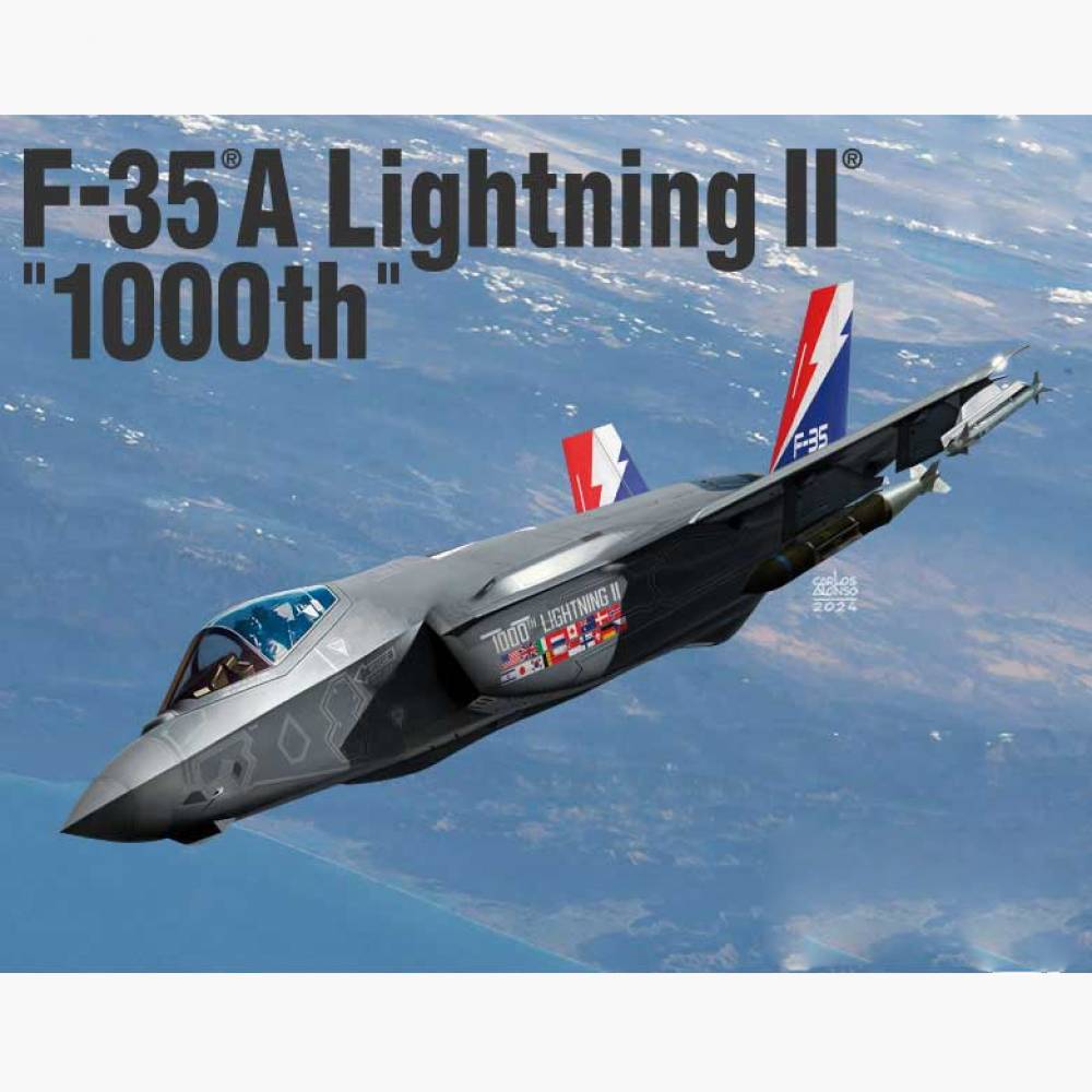 완성품 72sc F-35A 라이트닝 II 1000th
