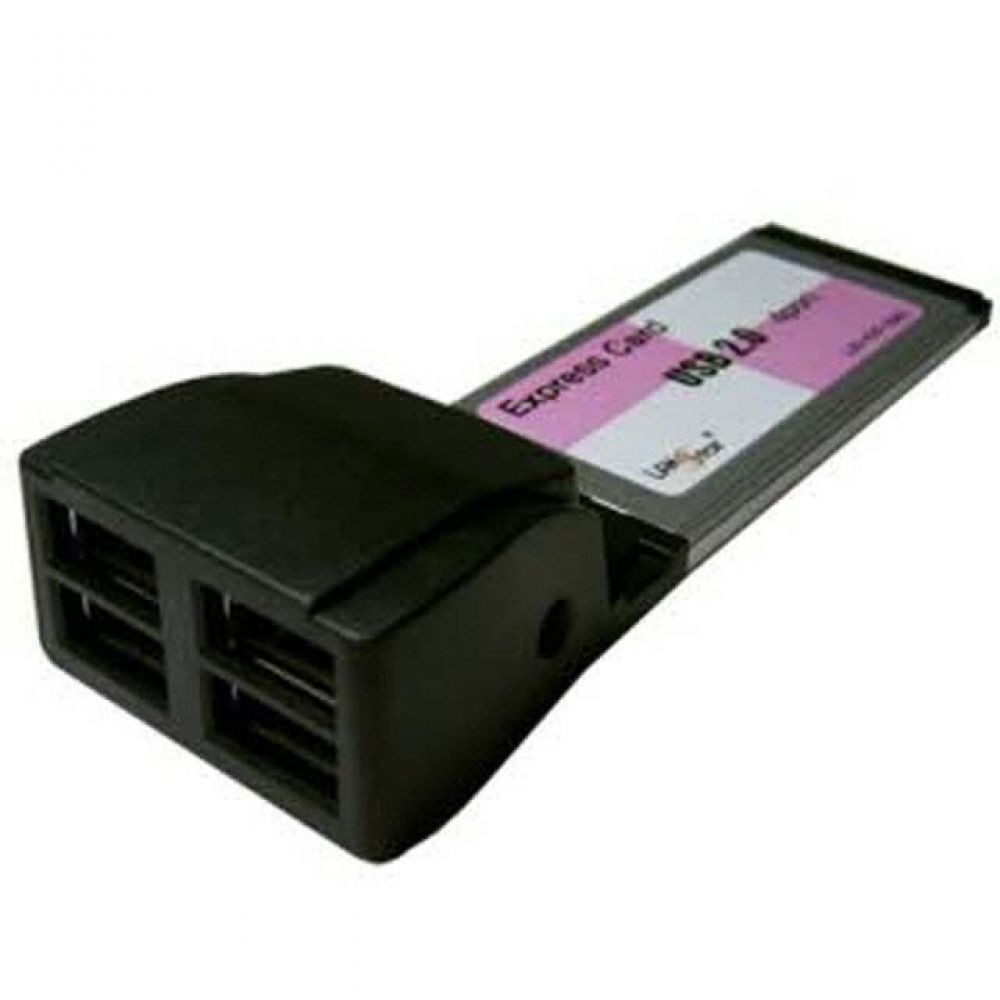 PCMCIA USB 카드 (Express타입) (USB2.0/4포트) 컨트롤러 노트북용
