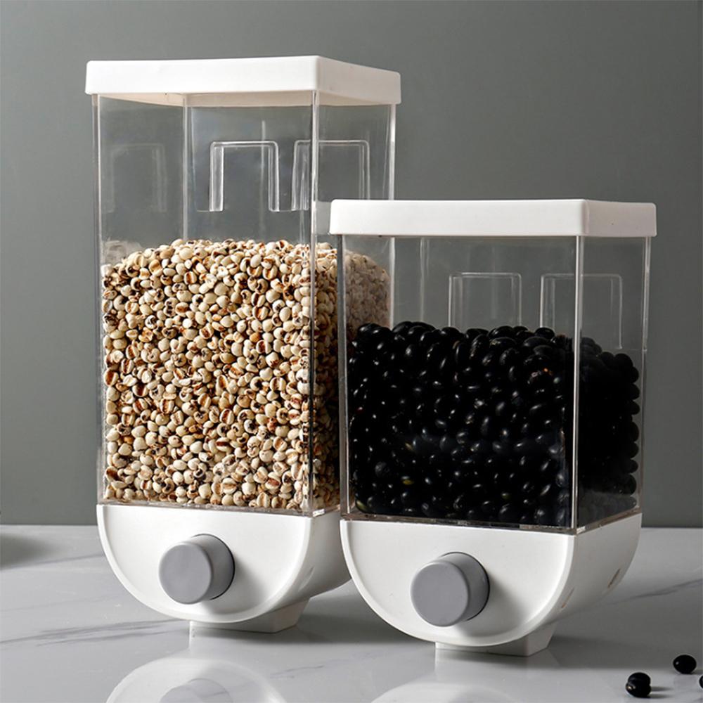 주방 벽걸이 1000ml 잡곡 수납통 수납함 3개
