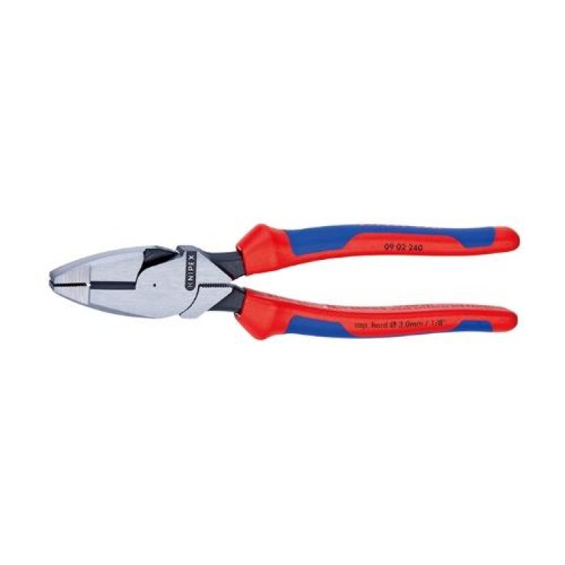 크니펙스 전공 펜치 240mm 중량 470g 뺀치