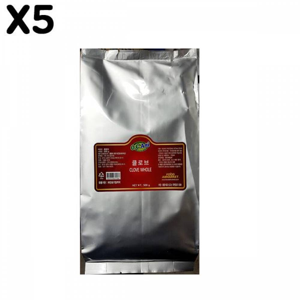 FK 정향(오씨아니 클로브홀 500g)X5