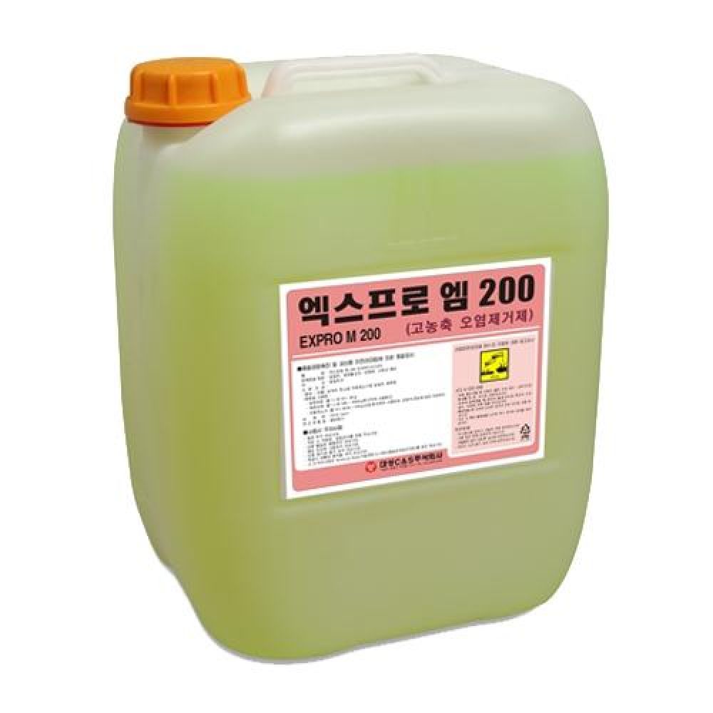 산업용 농축 오염 제거제 M200 20kg 무릴