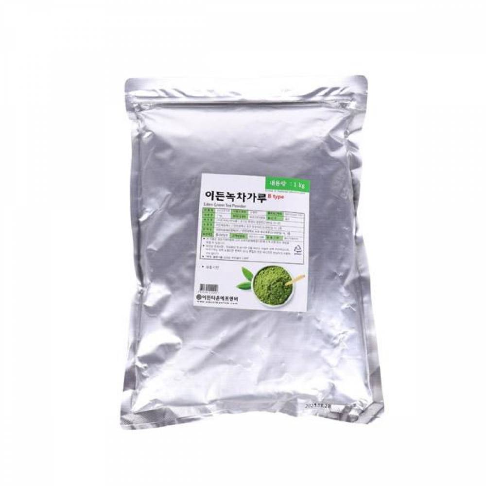 이든 순수 녹차가루  1kg