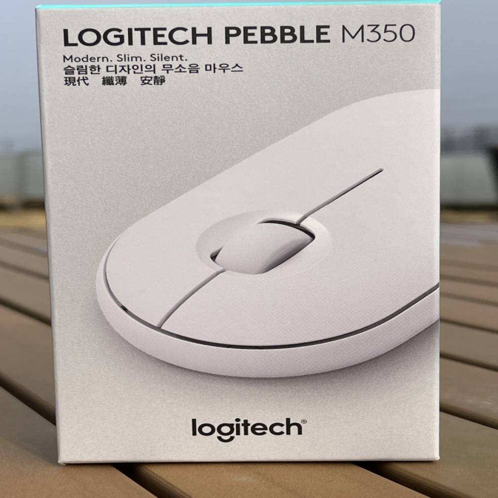 로지텍 페블 M350 무선 마우스 화이트
