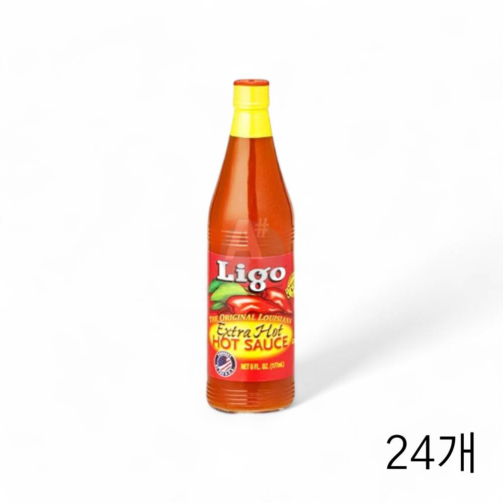 리고 루이지애나 엑스트라 핫소스 177ml X 24개 피자용 업소용 양식용 매운소스