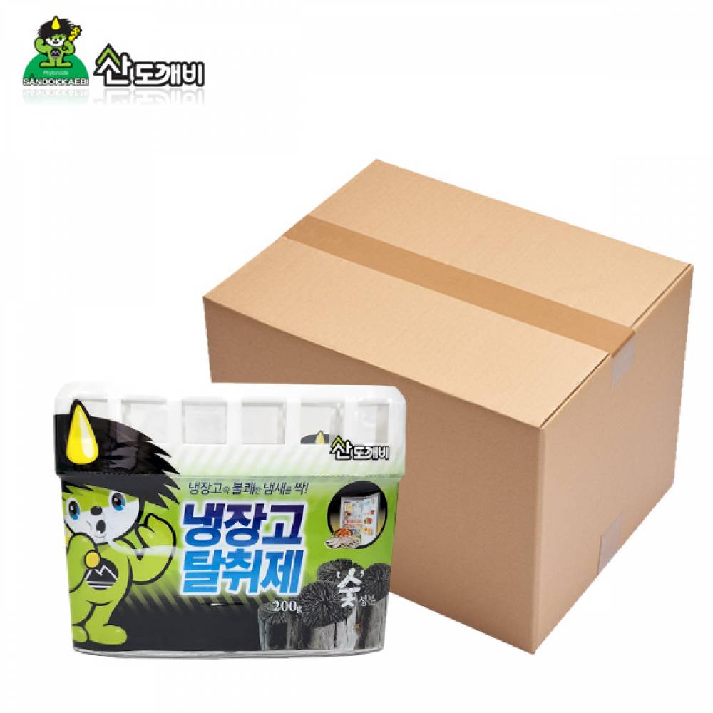 슈마켓 냉장고 탈취제 한박스 24개입 숯