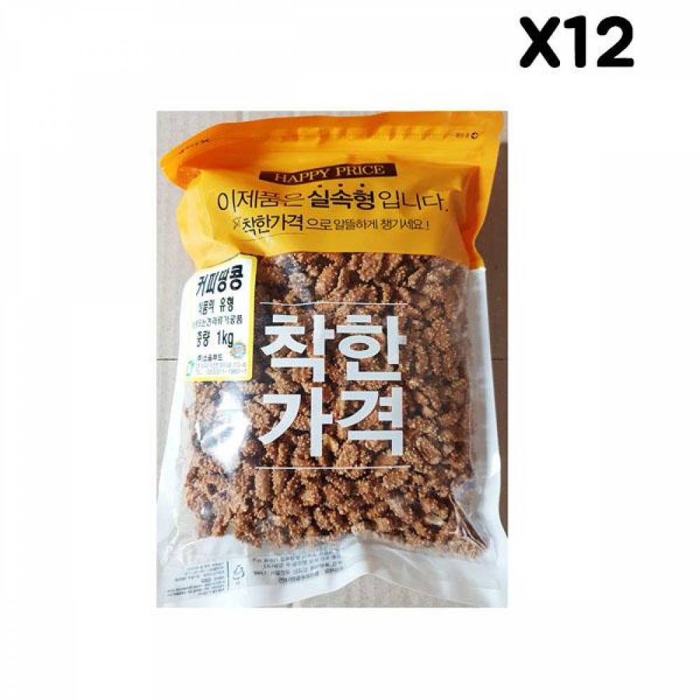 FK 커피땅콩(맛깔지기 1k) X12
