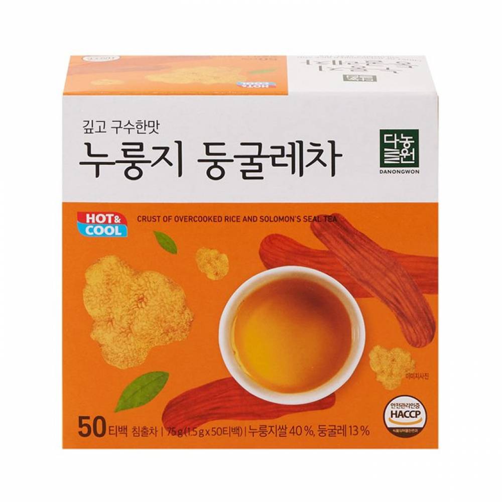 다농원 누룽지둥굴레차 50티백 1BOX (30개입)