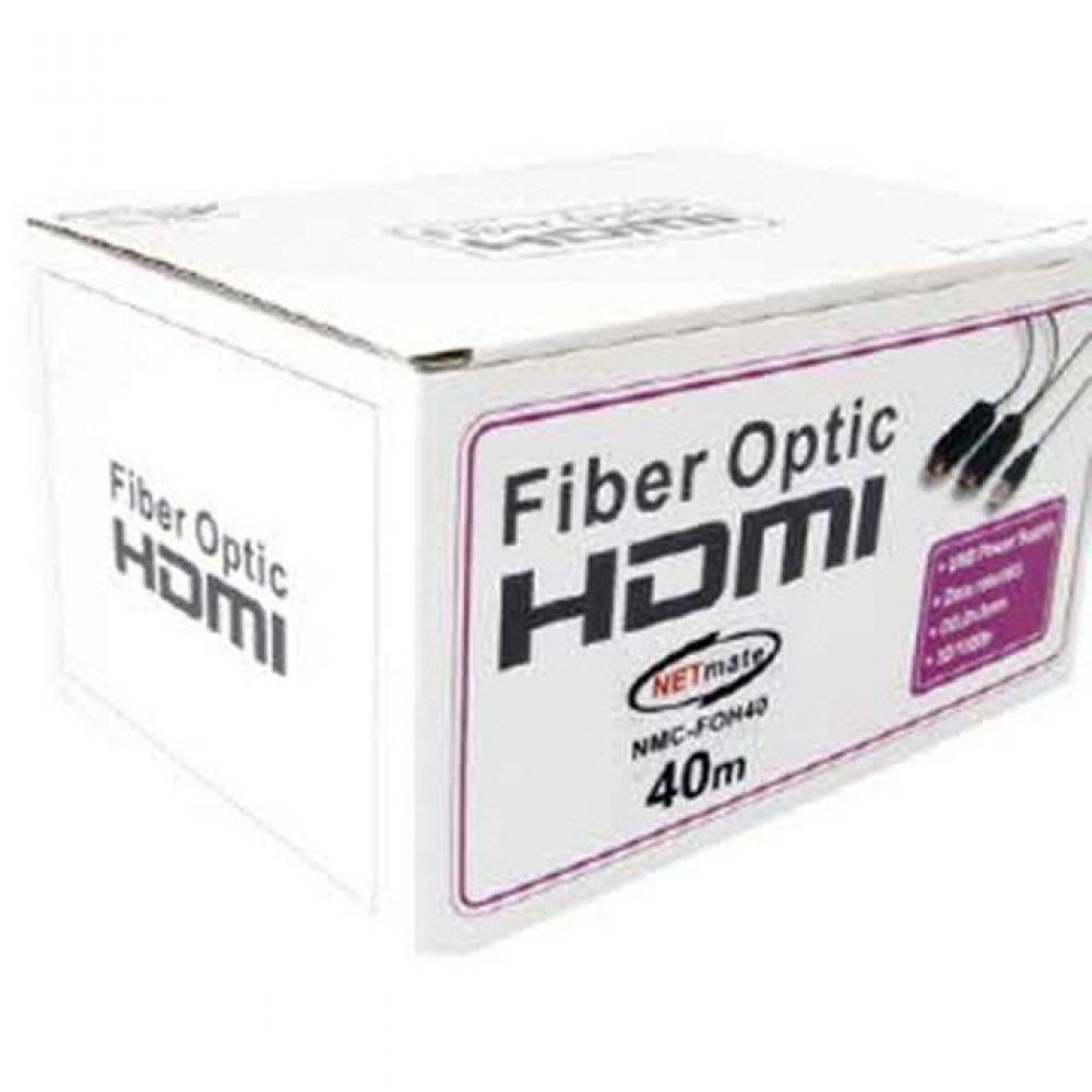 NETMate 광 HDMI 케이블 40M