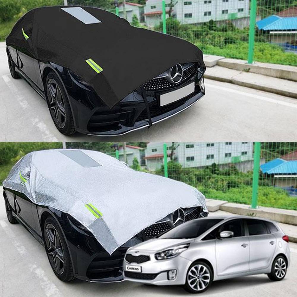 올뉴카렌스 자동차커버 반커버 성에방지 커버