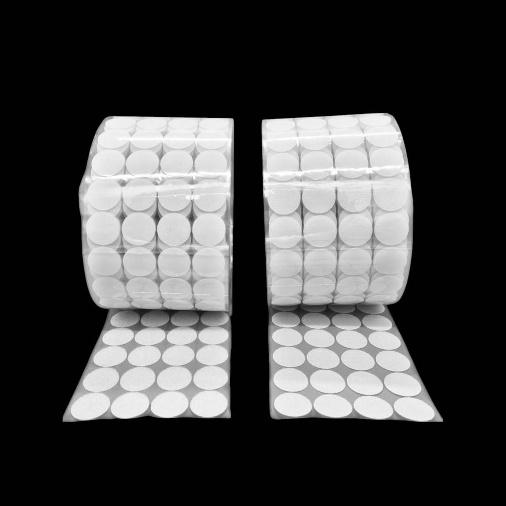 원형 찍찍이 테이프 양면세트 30mm 대용량 벌크