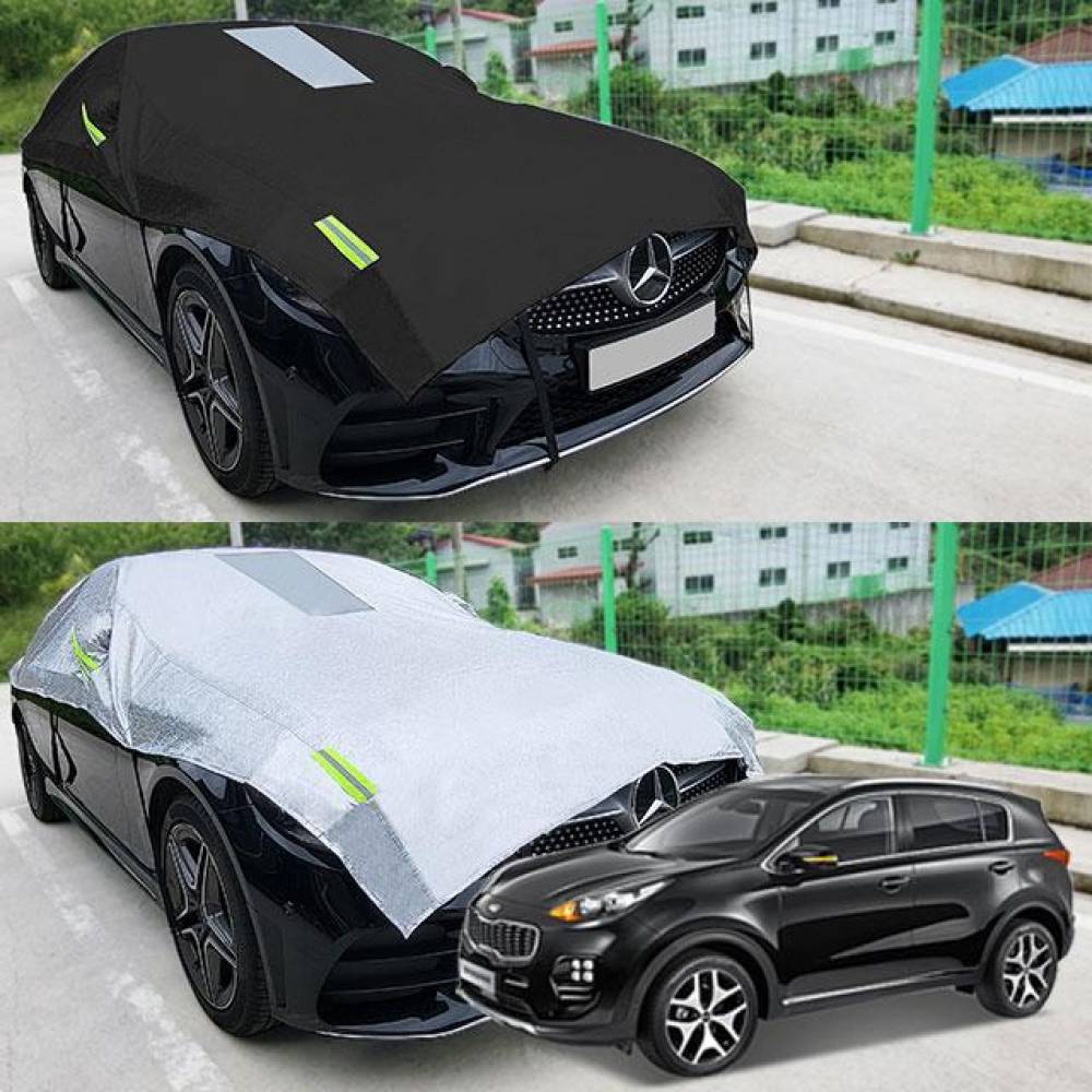올뉴스포티지 자동차커버 반커버 성에방지 커버