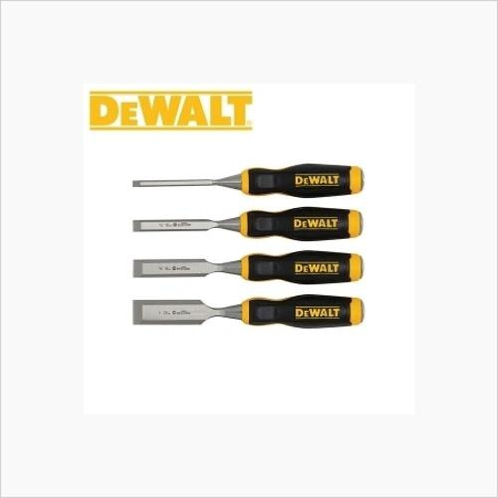 디월트 목공용 끌세트 4PCS 서양식 평끌 주먹끌