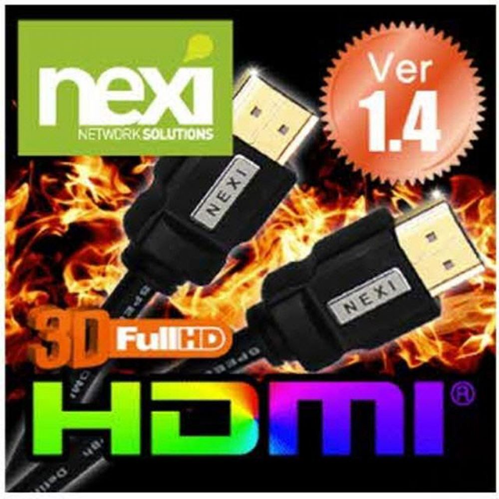 (N)HDMI 골드 케이블 (1.4Ver)20M (NX-HD14200-ULTRA) 영상/음향/3D 입체영상