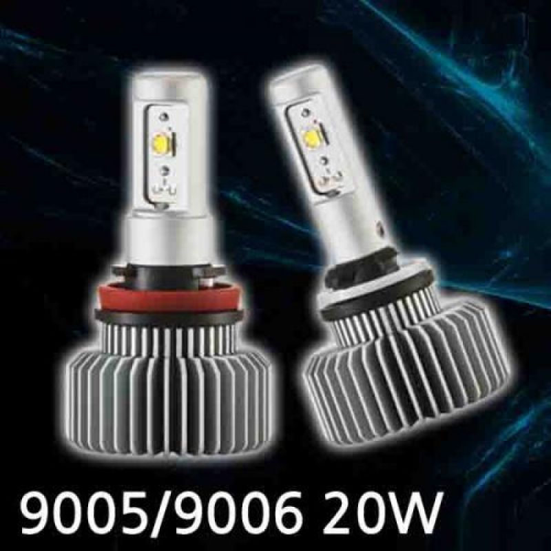 12V/24V 공용 하이파워 LED 안개등램프(6000K) 차량용 포그램프 9005/9006