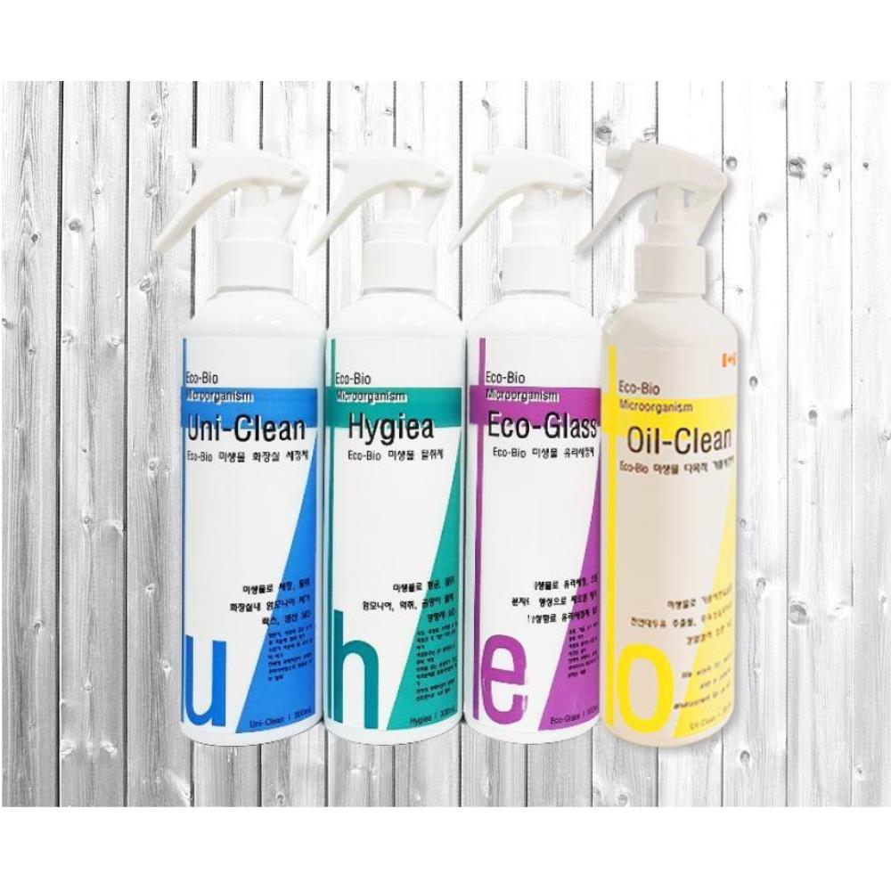 다용도클린세트 4종 300ml 화장실청소세정 세정제