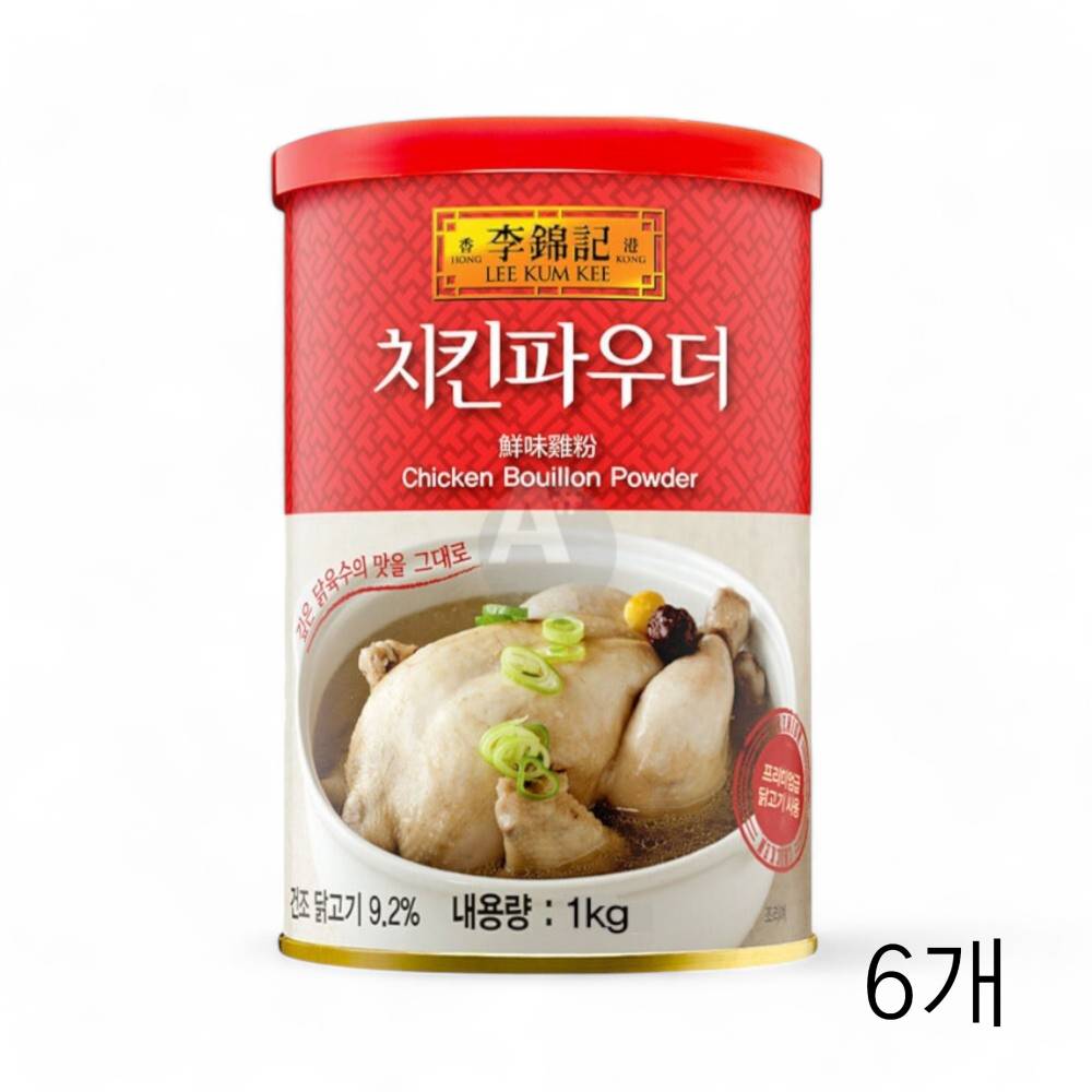이금기 치킨파우더 1kg X 6개 후라이드치킨 닭튀김분말 업소용식자재 후라이드파우더