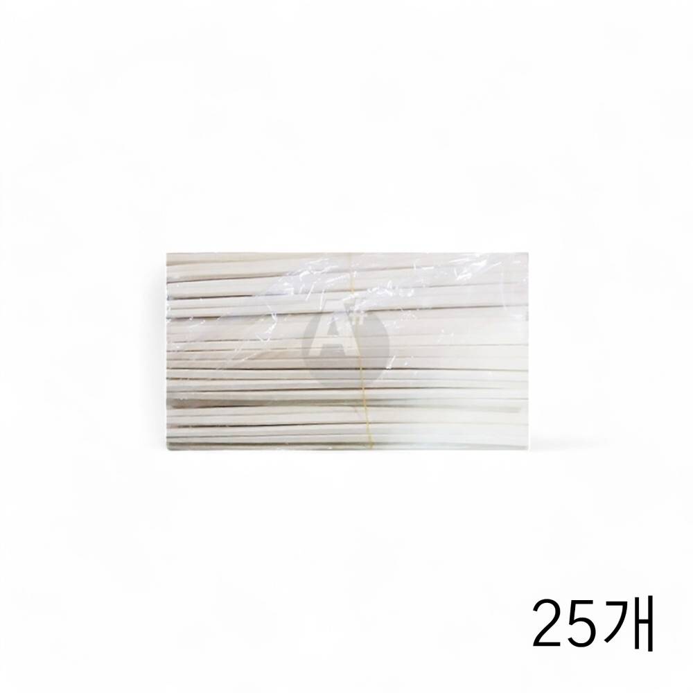 일회용 나무젓가락 무포장(파지) A급 1봉 50EA X 25개 업소용 무지 위생젓가락