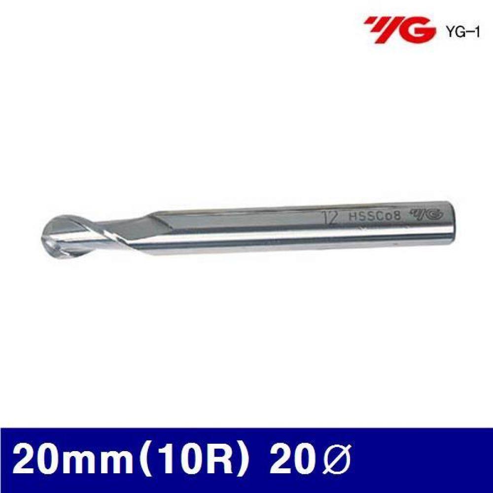 와이지원 3016631 2F 일반볼엔드밀 20mm(10R) 20파이 38 (1EA)