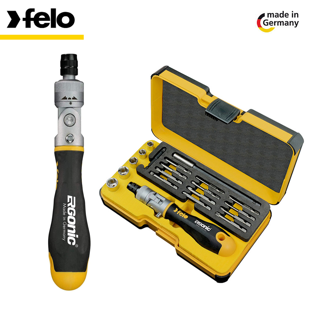펠로 Felo 라쳇 관절형 드라이버 180도 ERGONIC K 세트