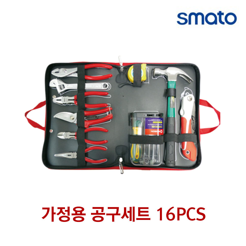 SMATO 스마토 가정용 공구세트 16PCS 16종