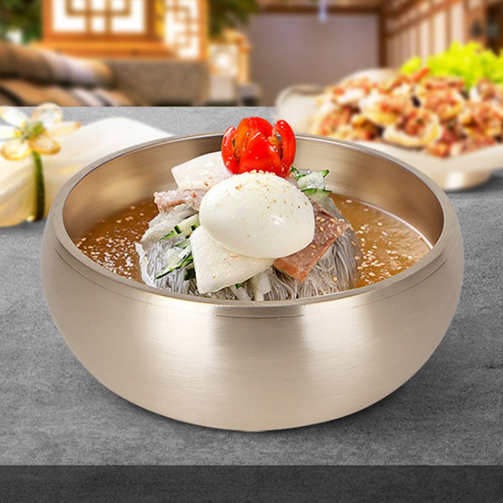 옥냉면기 우동 비빔밥 냉면기 방짜유기 놋 예단그릇