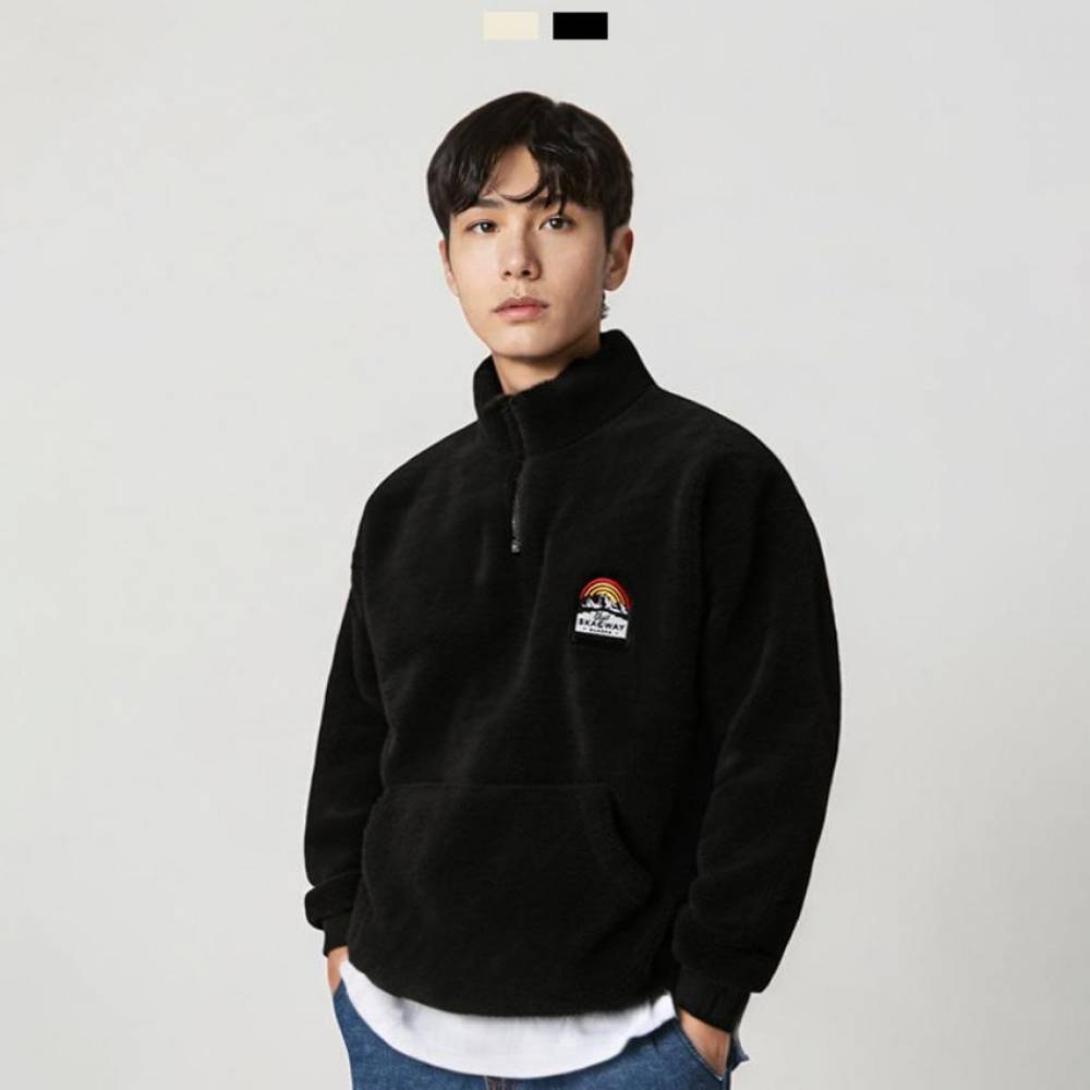 양털패딩집업 보아안감