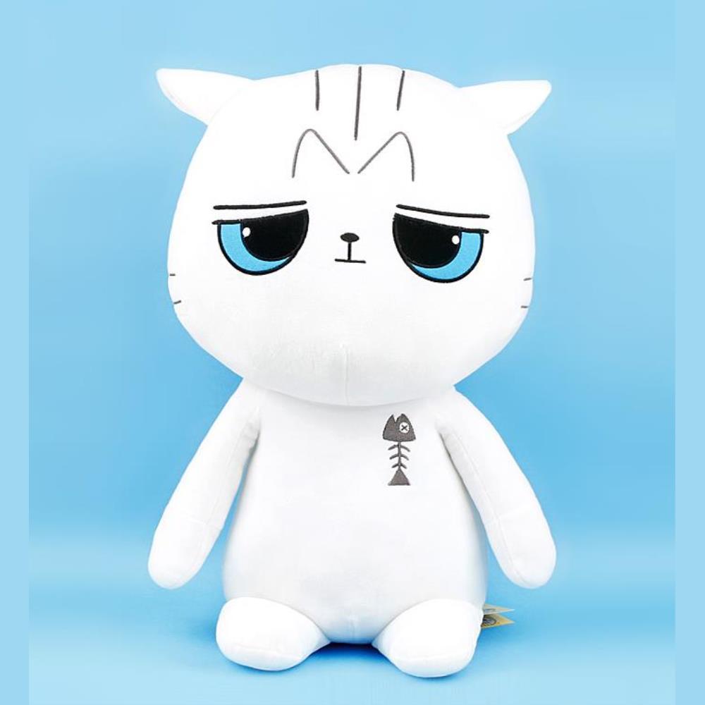 귀엽고 포근한 아이캣 봉제인형 60cm 화이트 인형선물