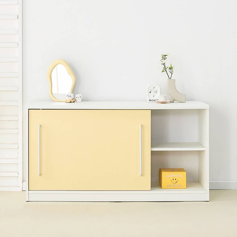 N5221 슬라이드 수납장 1200x600 2colors
