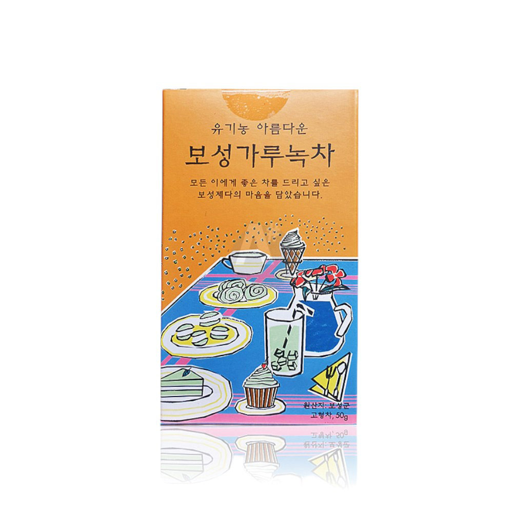 유기농 아름다운 보성 가루 녹차 50g X 60개
