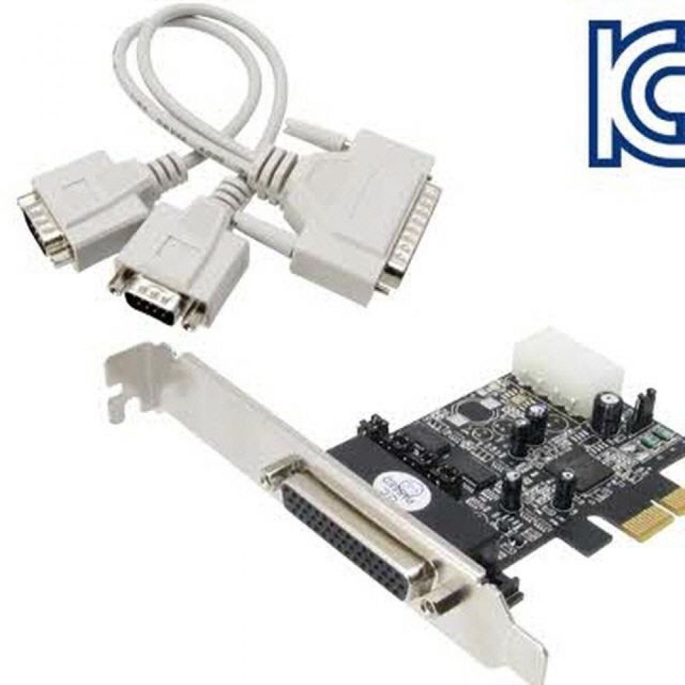 NETmate 2포트 PCI Express 시리얼카드 with Power(Oxford)(슬림PC겸용)