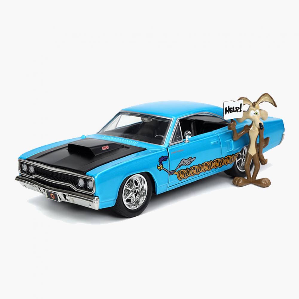 헐리웃라이드 루니툰 1970 Plymouth Road Runner Coyote(완성품)