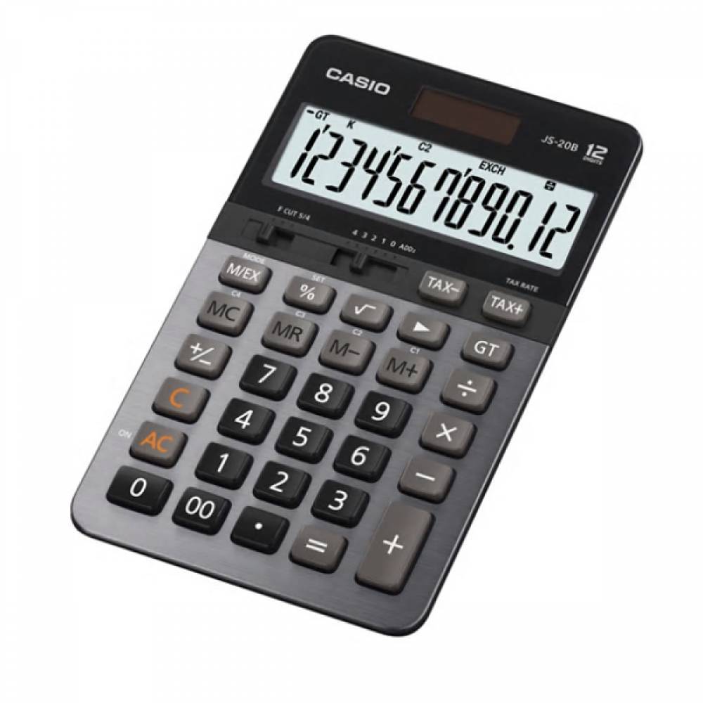 전자식 일반 계산기 JS-20B 컴팩트 12자리