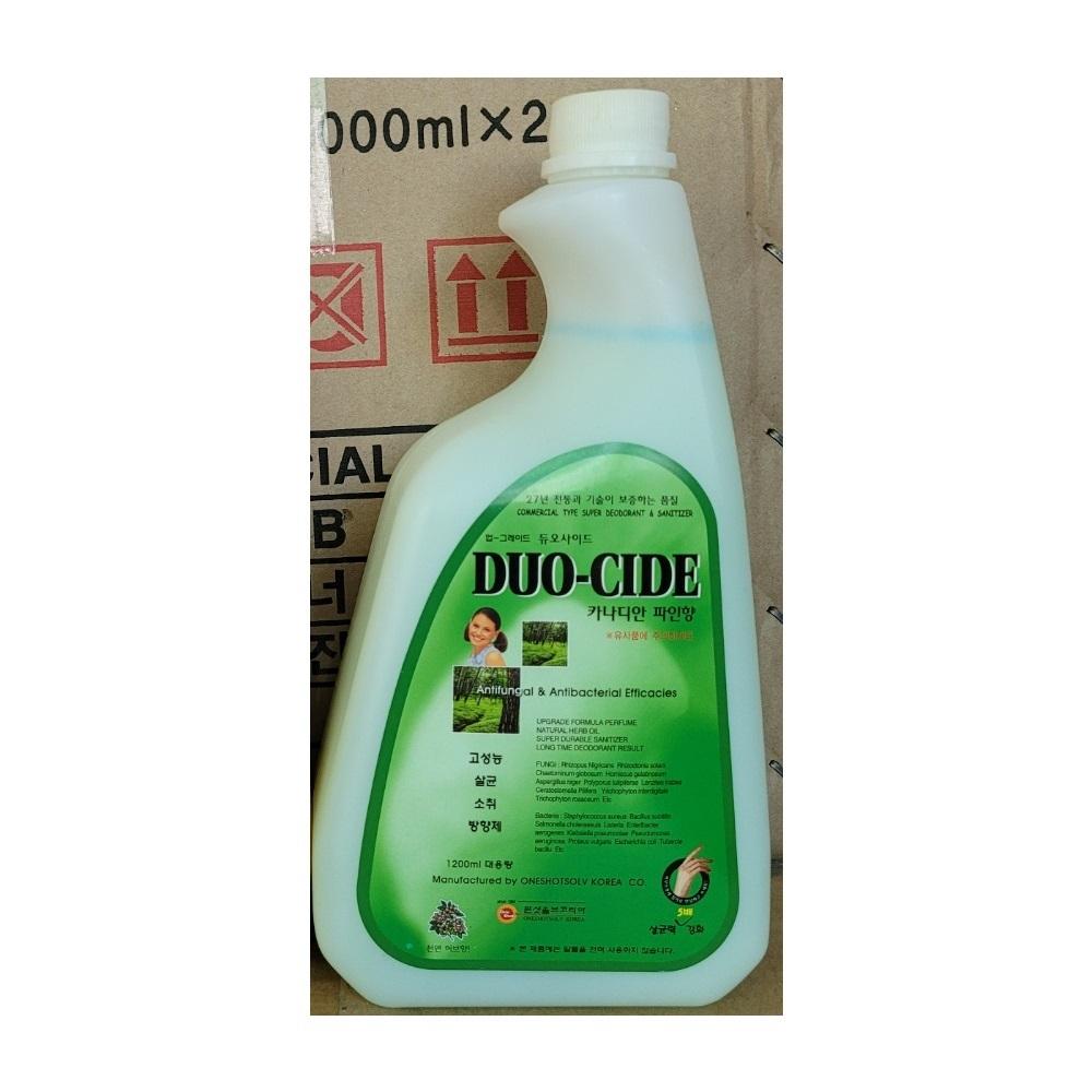 원샷솔브 방향제 DUO CIDE(파인향) 1200ml 20개 1박스