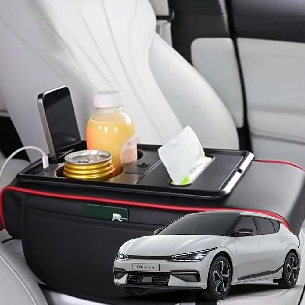 EV6 차량용 팔걸이쿠션 다용도수납 콘솔쿠션