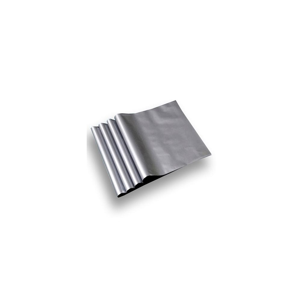0.12mm 두꺼운 PE 택배봉투 실버 52X70cm+4cm 50매