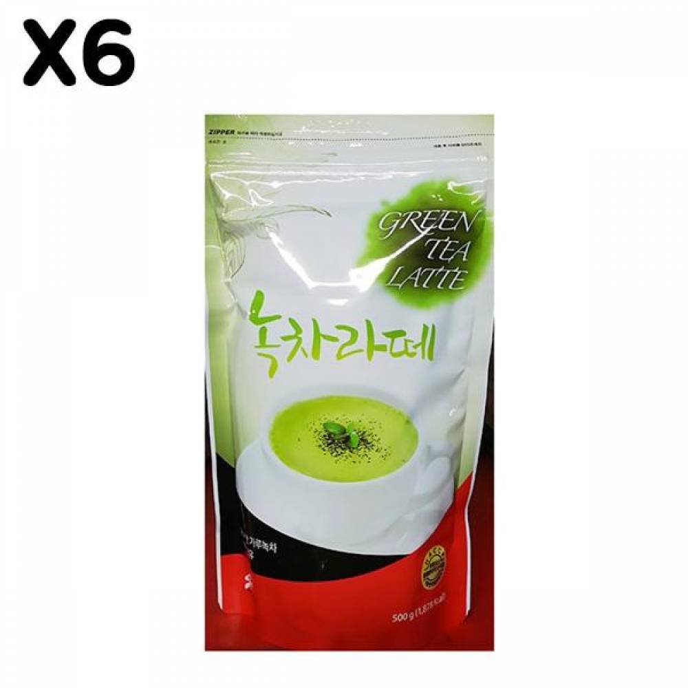 FK 녹차라떼(세미 500g)X6
