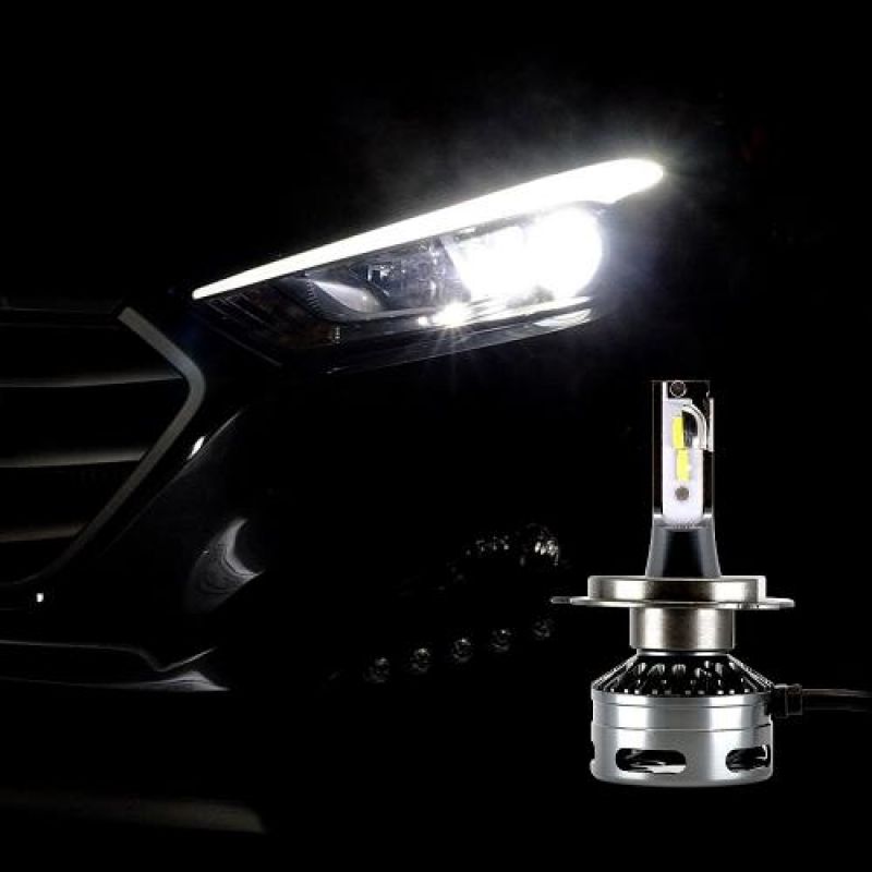 12V 24V겸용 블랙에디션V2 순정소켓형 LED전조등 2P 차량용 LED전조등